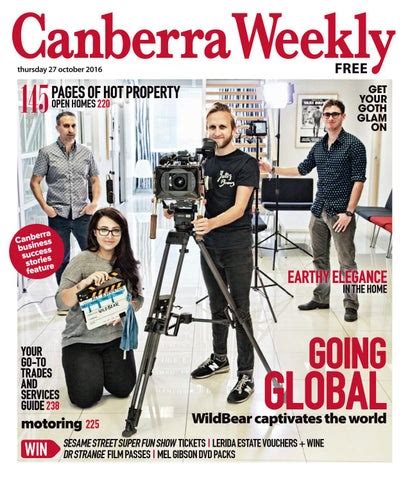 27 October 2016 by Canberra Weekly Magazine .